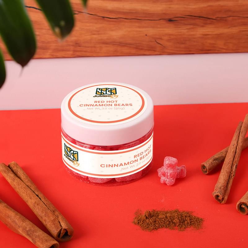 Red Hot Cinnamon Bears-Small Jar