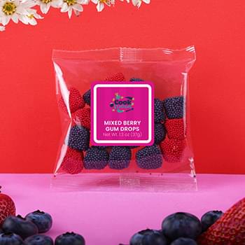 Mixed Berry Gum Drops-Taster Packet
