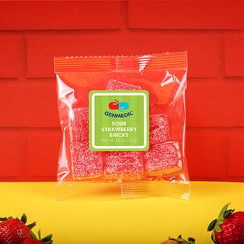 Sour Strawberry Bricks-Taster Packet