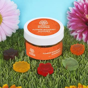 Flower Bouquet Gummies: Small Jar